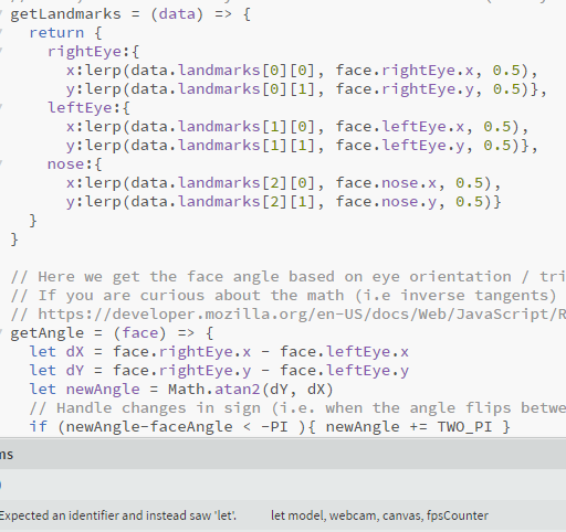 This is the crucial code given by the teacher in the teaching video, which is the key part for controlling the Symbolic Story Selfie.