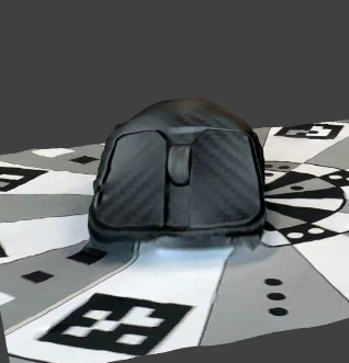 This is the modeling obtained after scanning with Scaniverse.