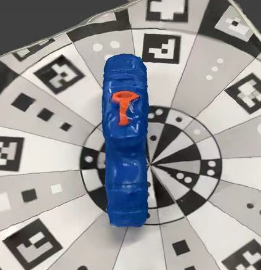 This is the modeling obtained after scanning with Scaniverse.