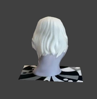 This is the modeling obtained after scanning with Scaniverse.