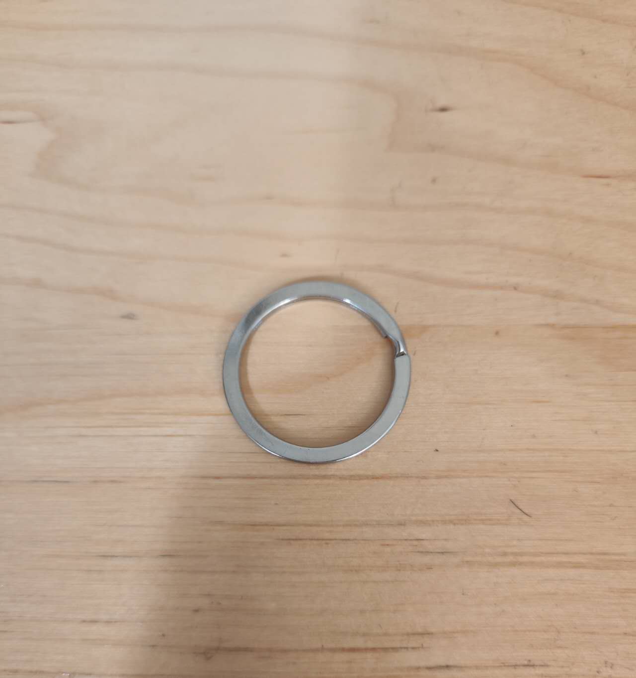 This is the ring of my keychain, with the keys removed. It can be easily recognized as a torus.
