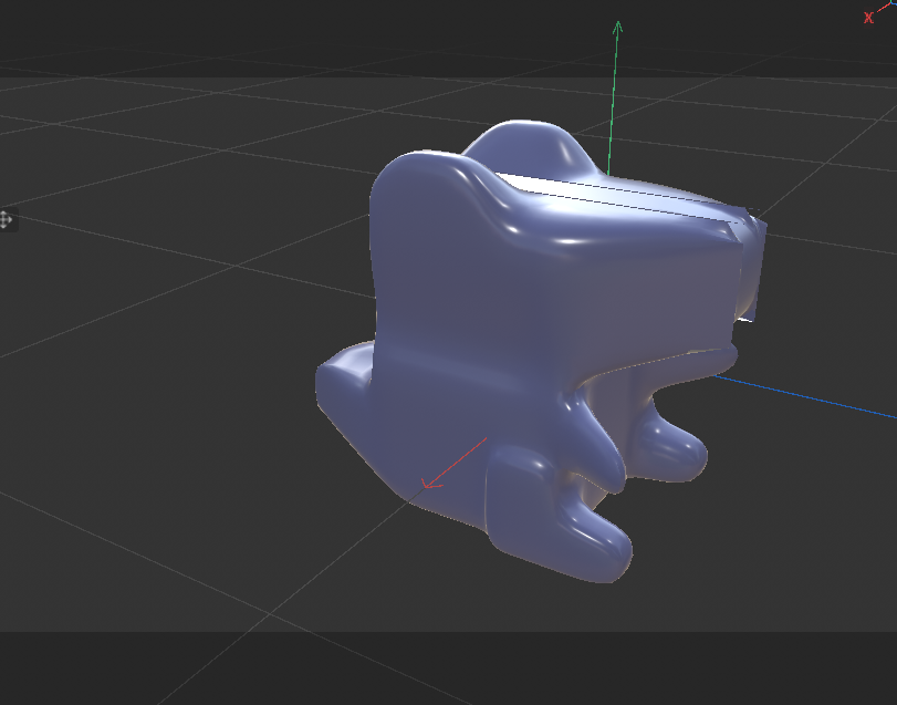 This is the process of modelling the doll by following the video.