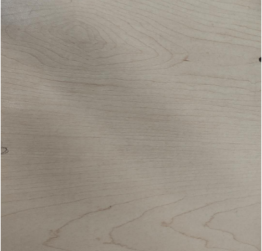 This is the desk in Sheridan's study room. It is made of light-colored wood. The color is rather light and it has the classic template texture.<a href='https://www.youtube.com/embed/tgbNymZ7vqY' target='_blank'><p>Project Video Link</p></a>